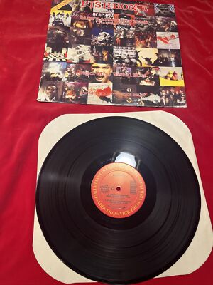 vinyl record FISHBONE Party at Ground Zero pink vapor) COLUMBIA 1985 44-05326