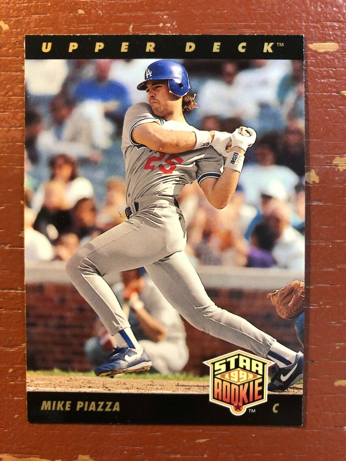 1993 Upper Deck #2 Mike Piazza Rookie Card, NM/Mint Condition. rookie card picture