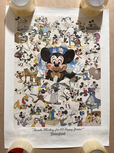 1988 Disneyland 60th Anniv. Charles Boyer Mickey Mouse