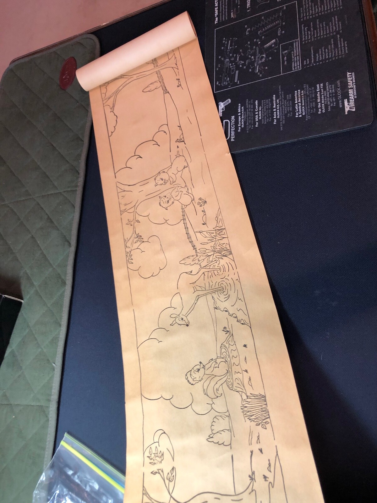 Vintage Day With Hattie Hare ORIGINA ART 1955 Belmont Press Arlean Harris Banner