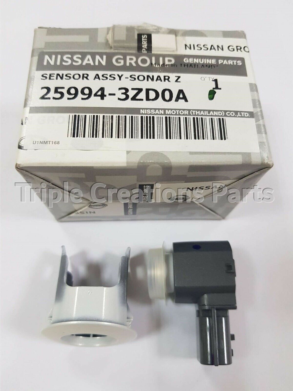 Genuine Nissan OEM 25994-3ZD0A SENSOR ASSY-SONAR 259943ZD0A Genuine Nissan OEM 25994-3ZD0A SENSOR ASSY-SONAR 259943ZD0A