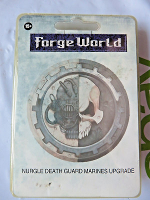 OOP Forgeworld DEATH GUARD Nurgle upgrade kit 10 Torsos and shoulder guards nib
