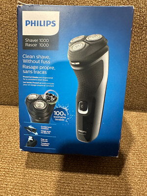 Philips Series 1000 S1231/41 Cordless Rechargeable Men's Electric Shaver