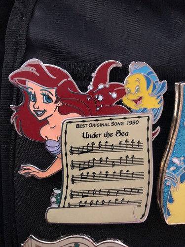 【LE400】リトルマーメイド フランダー ピンバッジ PTD DSF Disney pin The Little Mermaid FLOUNDER Ariel PTD LE 400