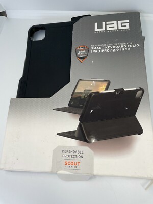 UAG Scout Rugged back cover for Apple iPad Pro 12.9'' Smart Keyboard Folio Black