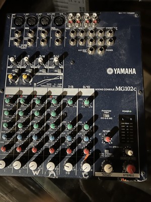 Yamaha MG102C 10-Channel Input Stereo Mixing Console