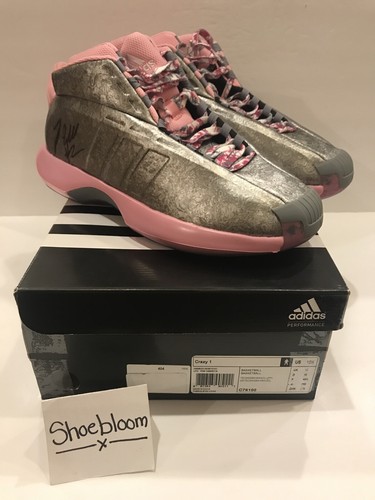 Adidas Crazy 1 John Wall Cherry Blossoms SIGNED Compound