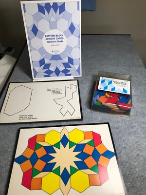 Learning Resources Pattern Block Activity Cards Teacher s Guide (LR264)