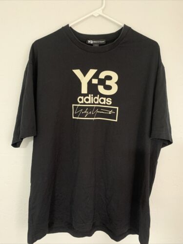 Y-3 adidas YOHJI YAMAMOTO Big Front Logo Oversized T-Shirt Y-3 adidas YOHJI YAMAMOTO Big Front Logo Oversized T-Shirt