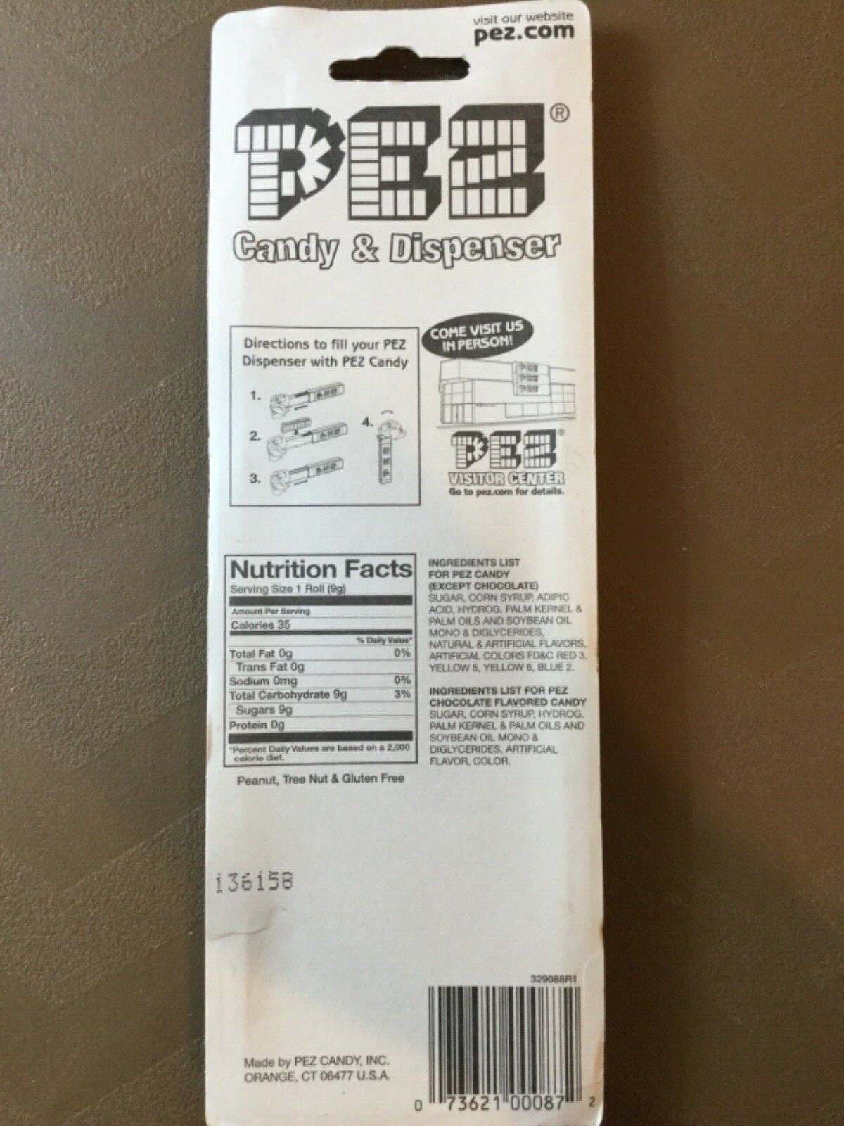 WOW! 32 PEZ CANDY Assorted FRUIT Packages (4 X 8) FAST SHIPPING! Made in USA