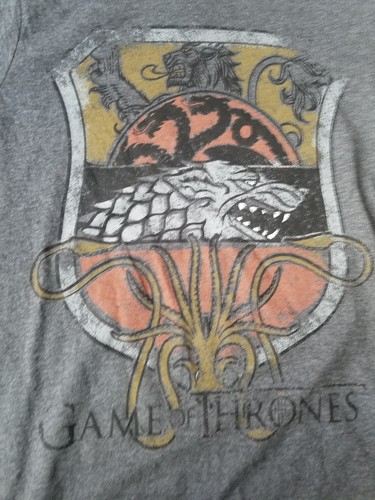 NWT Game of Thrones T-Shirt Size Small Gray