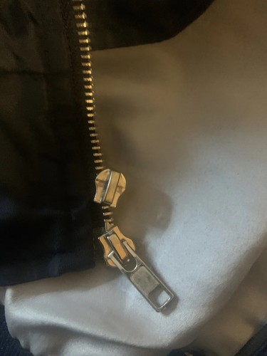 Reason Brand Bomber Jacket (All We Trust Is Us *Gov Logo in Back*) XL But Fits L