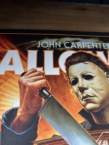 “Halloween” Art Screen Print Movie Poster By Jason Edmiston XX/540 H45 Signed