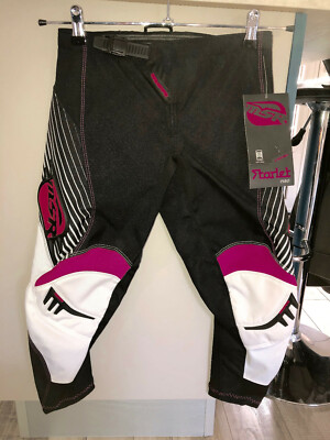 MSR Starlette Pink Motocross Pants Size 11/12 Years (Y26 US) Value 76 