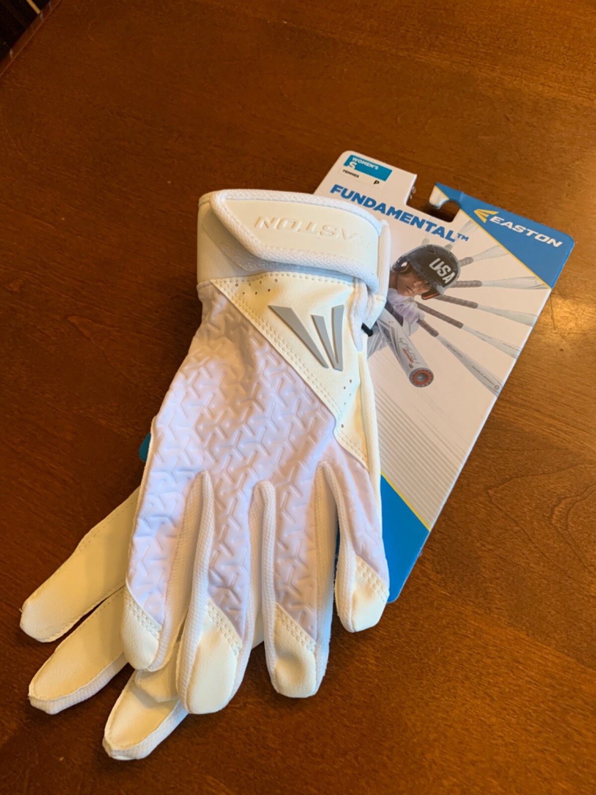 Ting Gloves- White, Size Small