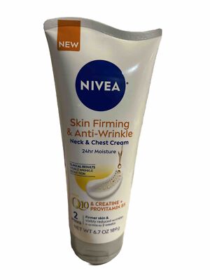 NIVEA Q10 Skin Firming and Anti-Wrinkle Neck and Chest Cream Brand New.