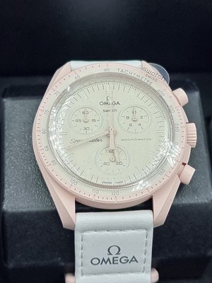 Pre-owned Venus Swatch X Omega Bioceramic Moonswatch Mission To