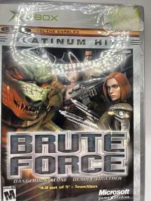 Brute Force (Microsoft Xbox, 2003) SEALED BRAND NEW , Platinum Hits