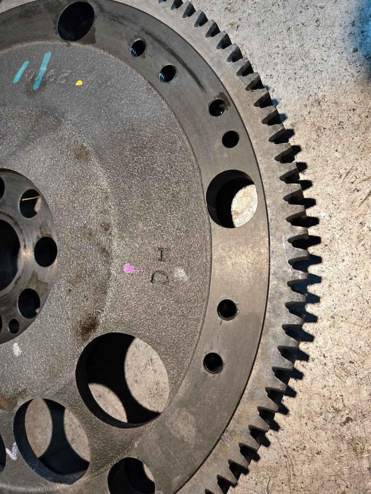 12641640  11-15 2011+ Duramax LML FLYWHEEL Allison Flexplate Ring Gear  REF115 - Picture 10 of 13