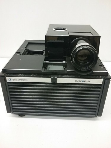 Vintage Bell and Howell Slide Cube-It Jams-Please See Condition Lot#12-0500