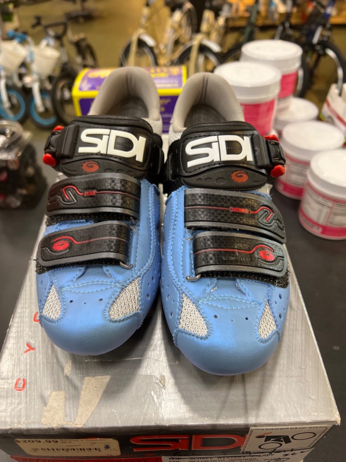 SIDI Genius 5 Lady Met Blue/ Sil | eBay