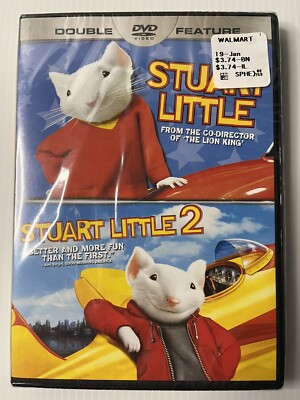 Stuart Little 1 & 2: Double Feature (DVD, WS, Region 1). FACTORY SEALED.