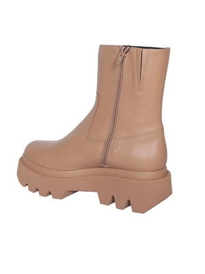 Pre-owned Paloma Barceló Osian Hazelnut Ankle Boot In Brown