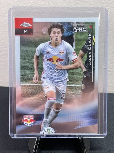 2021 Topps Chrome MLS #115 ~ CADEN CLARK ~ ROOKIE Card. rookie card picture
