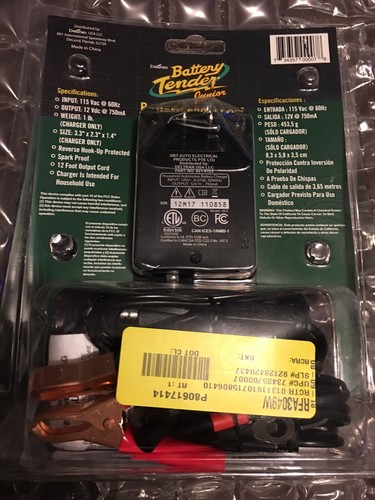 Deltran Battery Tender Jr Junior Maintainer Charger 021-0123 12V  Volt Trickle A