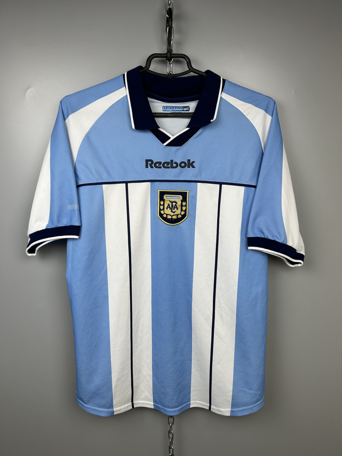 アルゼンチン代表 ユニフォーム ゲームシャツ Reebok 2000年 Argentina 2000 2001 Home Football Shirt Reebok Size M | eBay