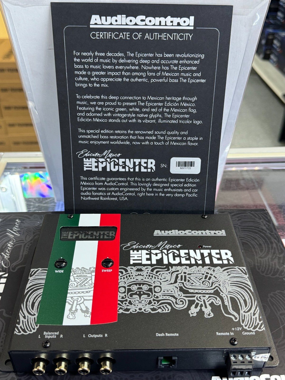 Audio Control Epicenter MEXICO EDITION Bass Restoration