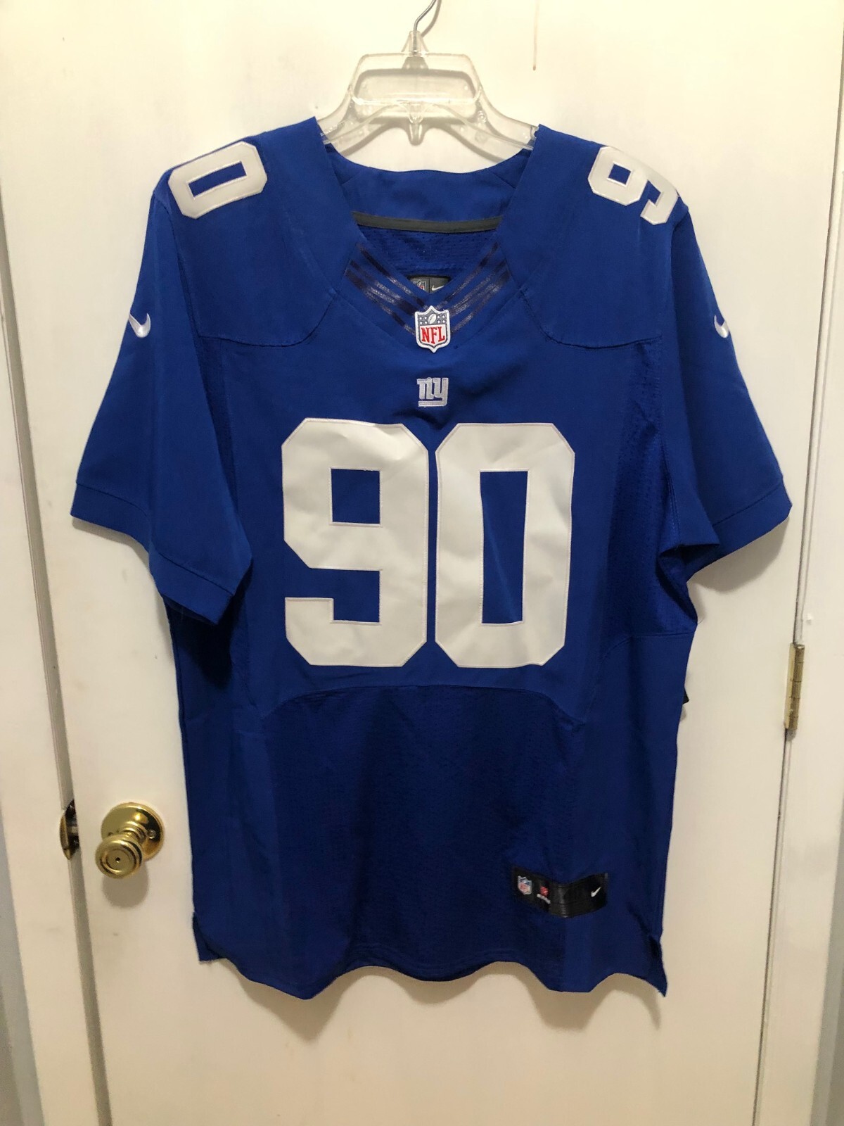 【NFL】ニューヨーク・ジャイアンツ PIERRE-PAUL シャツ 90 2011 New York Giants Pierre-Paul #90 Reebok On Field Jersey