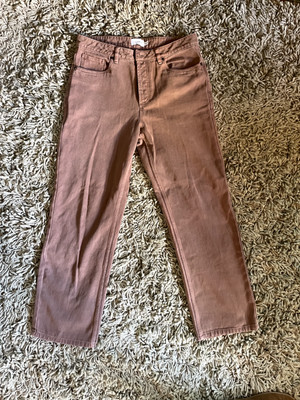 Topman Men's Twill Chino Pants Rust Colored Size 32x32 New Without Tags