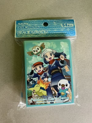 Pokemon Center Japan Deck Shield Sleeve Official HISUI DAYS Akari & Rei
