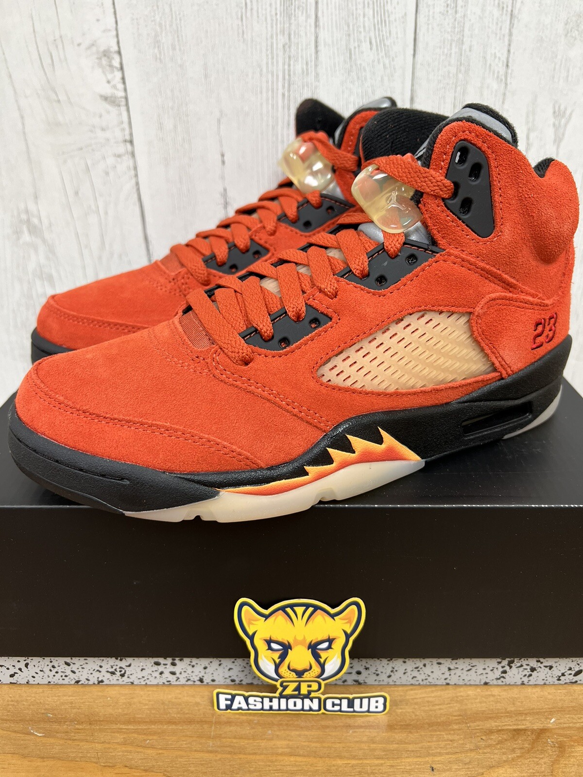 スニーカー Nike Air Jordan 5 Retro Dunk on Mars DD9336-800 DD9336-800 Nike Air Jordan 5 Dunk on Mars For Her Fire Red