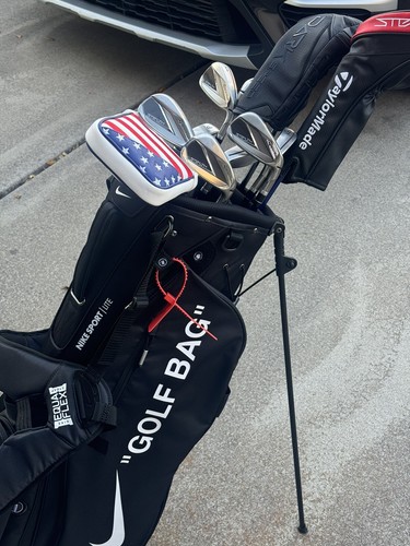 Nike Sport Lite “GOLF BAG” Off-White Inspired Golf Bag W