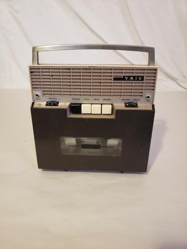 Vintage Aiwa TP-50 Transistor Reel to Reel Tape Recorder Complete EUC