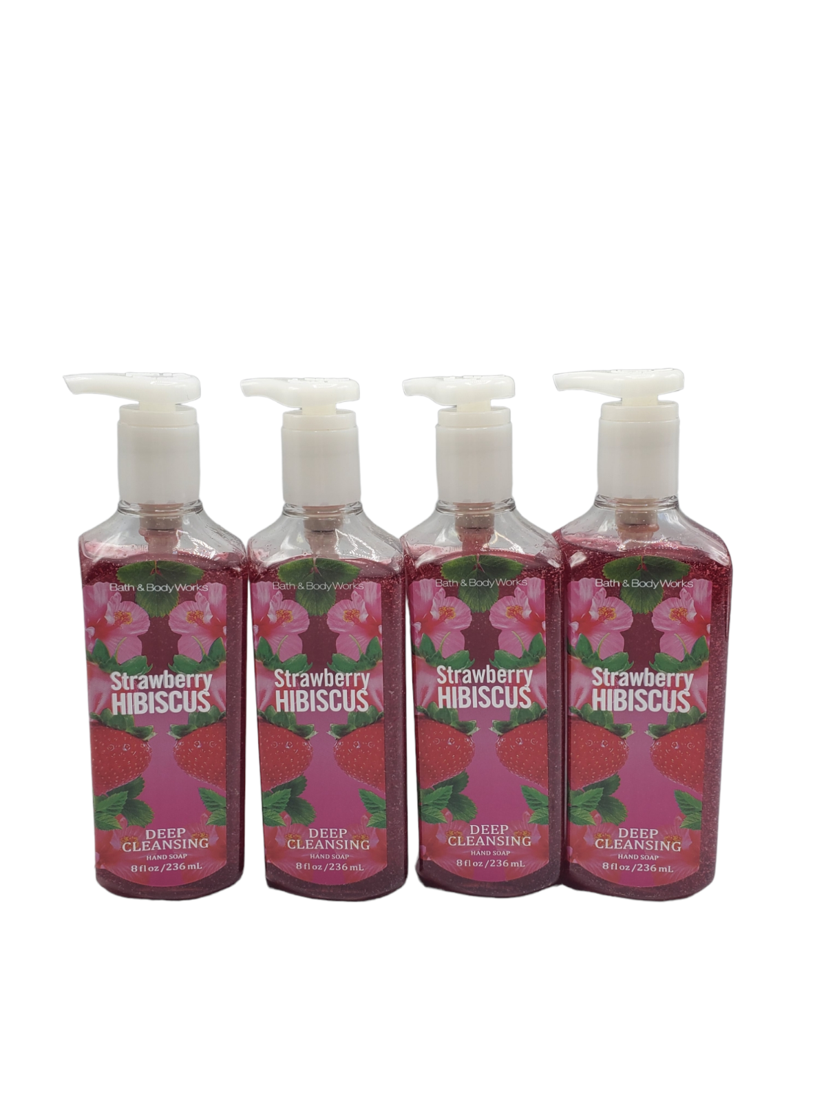 Bath & Body Works Strawberry Hibiscus Deep Cleansing Hand So