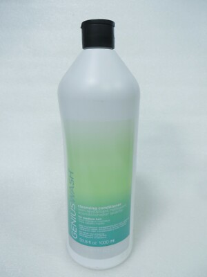 REDKEN GENIUS WASH CLEANSING CONDITIONER MEDIUM HAIR 33.8 OZ 