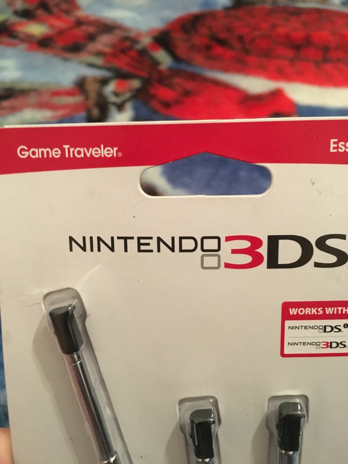 Game Traveler Essentials, 3 Nintendo 3DS Extendable Styluses (Also Fits DSi) NIP