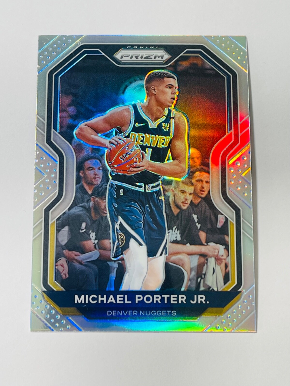 MICHAEL PORTER JR 2020-21 Panini Prizm SILVER PRIZM Parallel #86