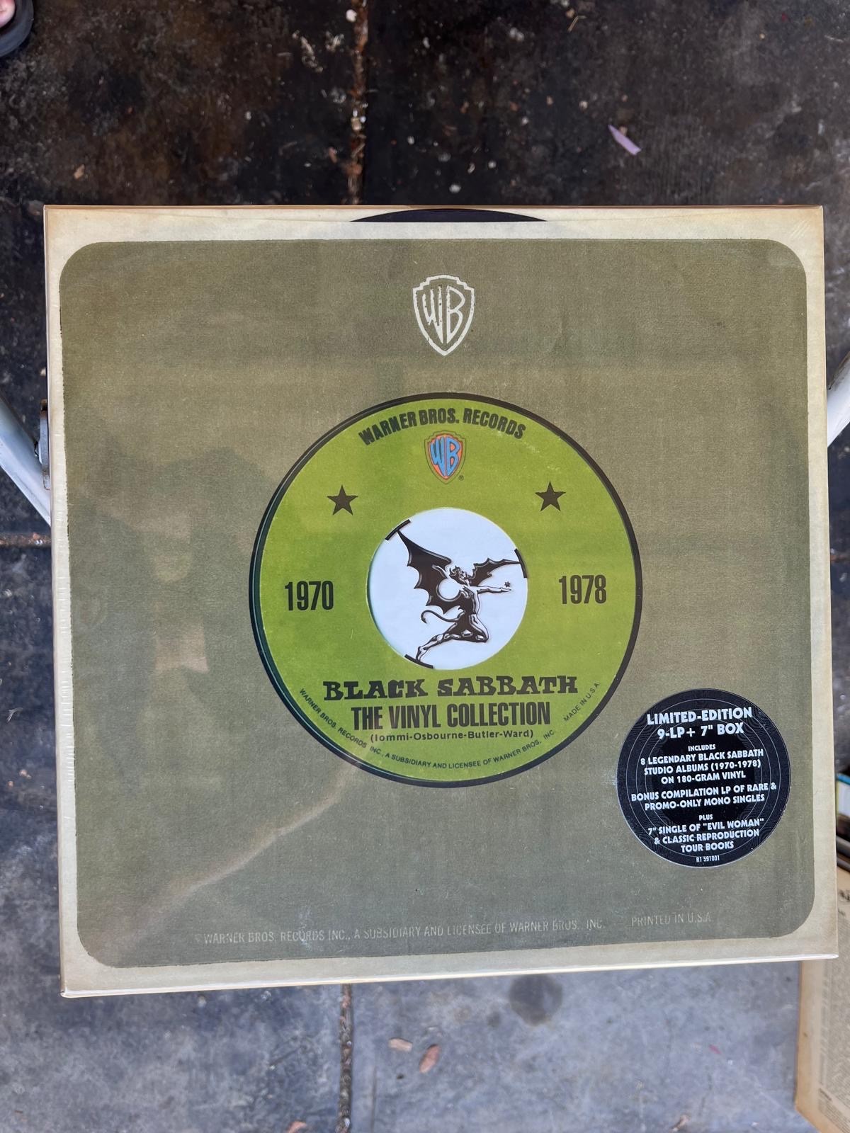 THE COLLECTION　BLACK SABBATH　Vinyl　レコード BLACK SABBATH 