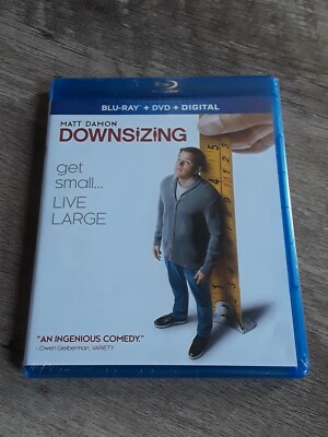 Downsizing (Blu-ray/DVD, Digital, 2017)