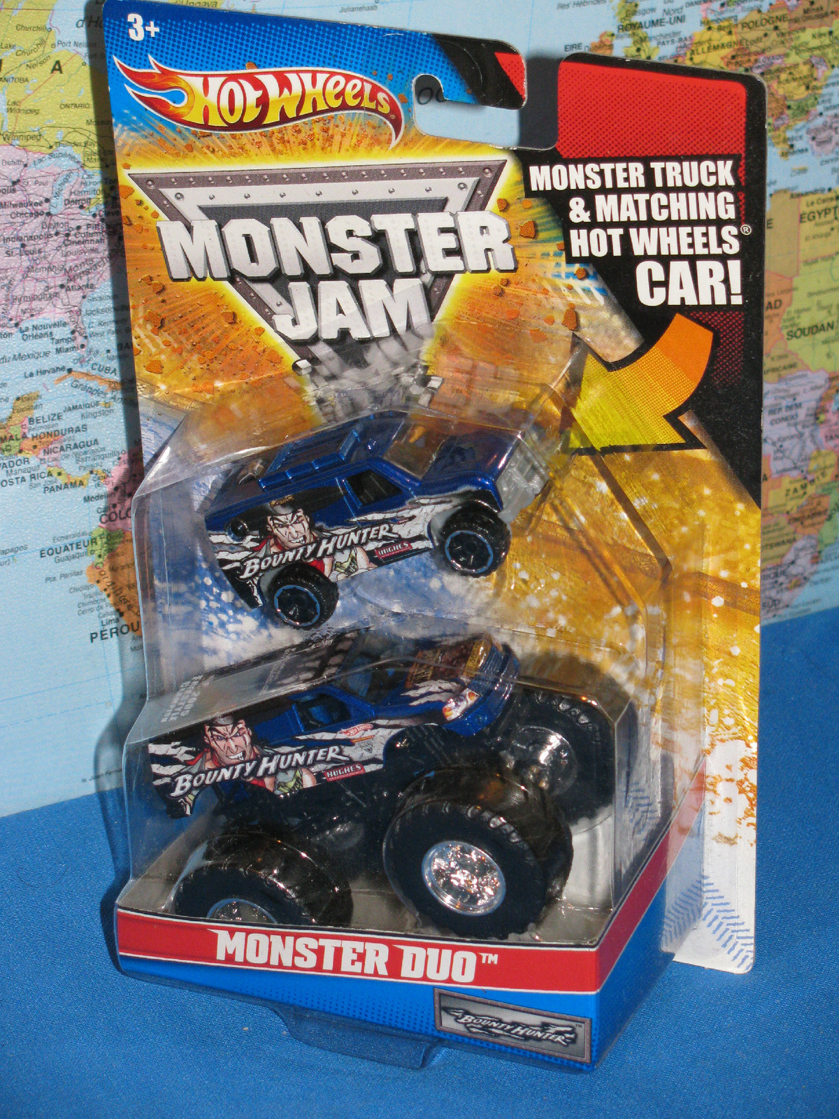 【美品・レア】パーカー Bounty Hunter jam  made Spin Master Monster Jam: Phone Number Bounty Hunter