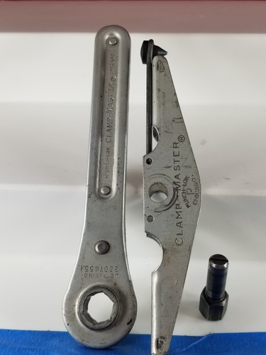 Clamp-Master P-38 Punch-Lok Hose Clamping Tool Ratchet Action  Lot(112-62)VC