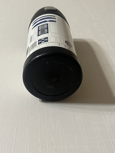 R2D2 Thermos Star Wars S/S FUNtainer Drink Water Bottle 12 Oz Limited Ed