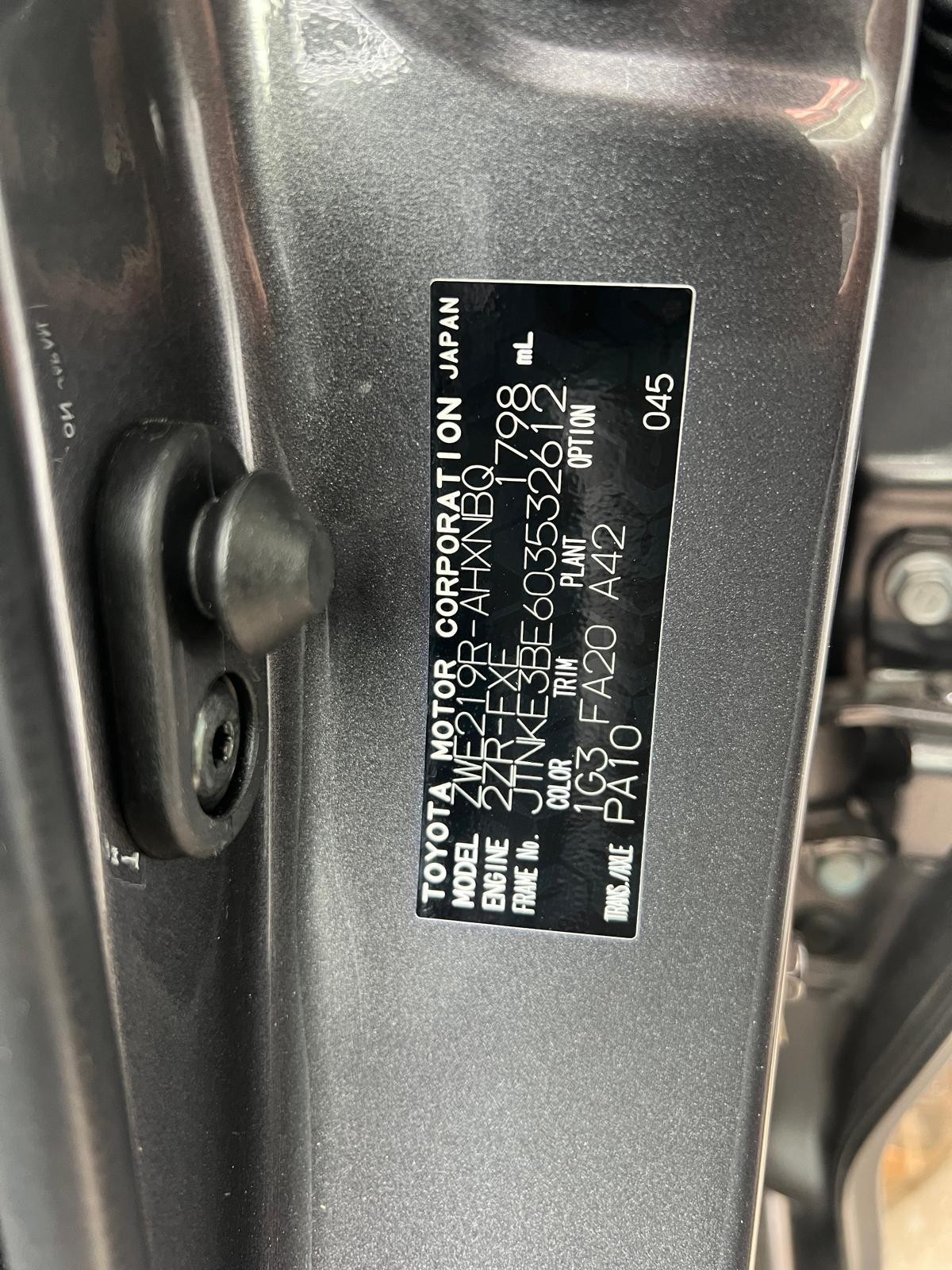 TOYOTA COROLLA E210 07/2018-2025 TAILGATE LOCK HATCH 6935013380 - thumbnail 2