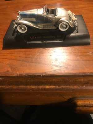 1935 Duesenberg SSJ Blue/Silver 1/32 Diecast Model Car by Signature Models MIB