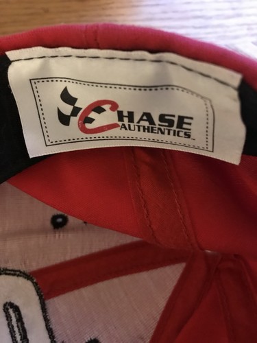 Dale Earnhardt Jr  #8 Chase Authentics Hat Red NASCAR  Size 4-10