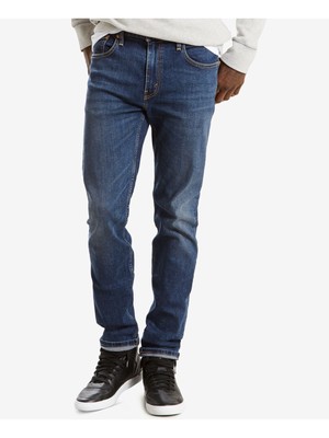 

Мужские синие зауженные джинсы LEVIS из эластичного денима стандартного кроя, Синий, 295070755